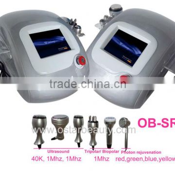 Newest Cavitation + RF + Photon removing cellulite fat burning rejuvenation skin equipment SR 01