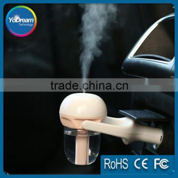 Best walmart Car Travel humidifier Steam Air Purifier Ultrasonic Aroma diffuser for Asthma dry skin Cool Mist 12V 1.5W