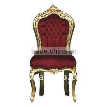 Baroque antique dining chair french furniture reproductions