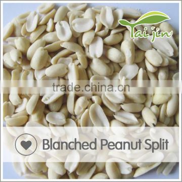 China reliable supplier of blanched peanut split