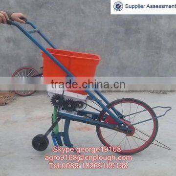 Small farm machines Human manual corn seeder with lower price