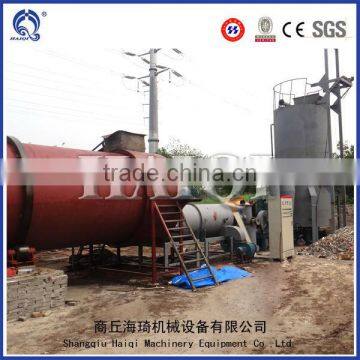 Palm husk gasifier system for drying system