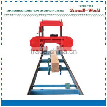 Portable wood cutting machine band saw sawmill machine