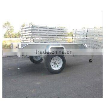 8x5ft 2.5mm Chequer Plate Floor Stronger Full Welded Box Trailers