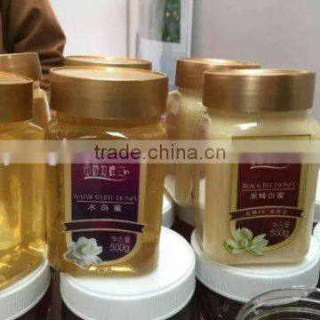 500g Wide Mouth Empty Plastic Food Bottle Honey Bottle With Golden Lid photo-4