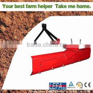 Rear tractor grader blade farm land leveler