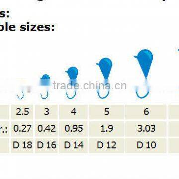 Tear Drop Tungsten Ice Fishing Jigs photo-4