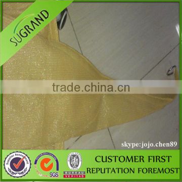 We exports new virgin hdpe beige sun shade sail to Europe