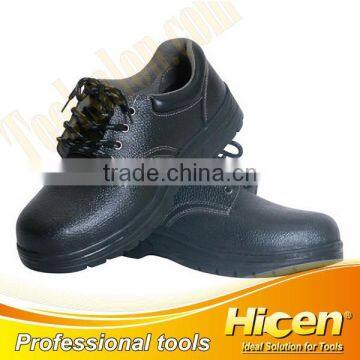 Black Buffalo Leather Safety Shoes