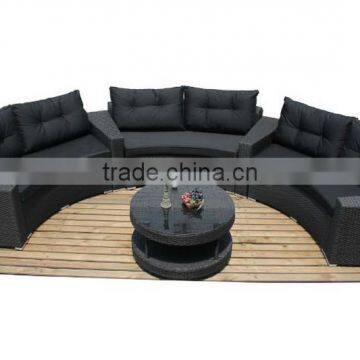 CH-W140 outdoor garden furniture rattan sofa set