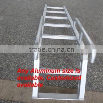 Engineering Vehicles use Aluminum alloy ladder, aluminum stairs