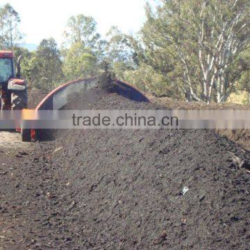 Hot Sale New Design Top Quality Tractor Towed Compost Turner Windrow Mixer photo-2