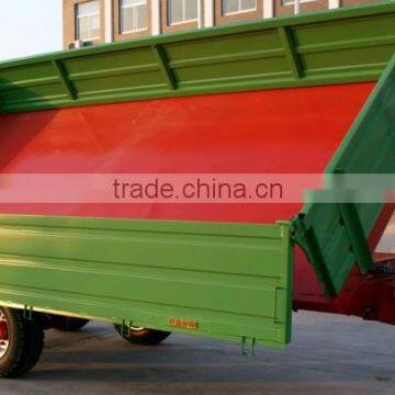 Tractor Hydraulic Farm Tandem Tippping Trailer, Tipping Wagon, Dump Trailer, Dump Wagon From 2Ton~8 Ton, Rear and Side Tipping photo-5