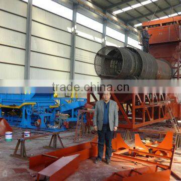 2015 New Designed Small Size Movable Gold Trommel Washig Plant photo-6