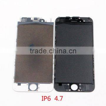 for Iphone 6 Glass With Frame Close to Original Green Film Glass With Logo Higher Frame photo-2