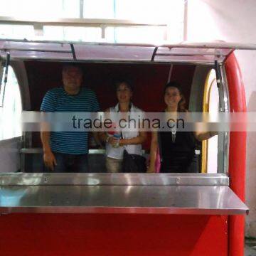 2016 Hot Sale Food Cart, Mobile Food Cart for Slush Machine,bbq Food Cart for Sale (ZQW-C2) photo-5