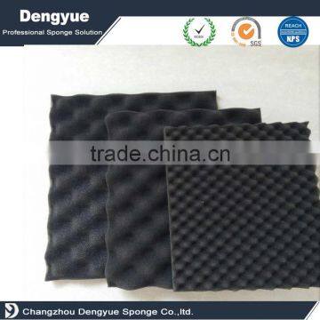 Wave Shaped Sound Insulation Acoustic Foam for sale with 12"*12"*2.5"