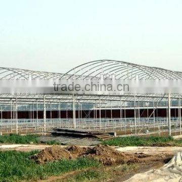 Hot dip galvanized steel structure in greenhouse