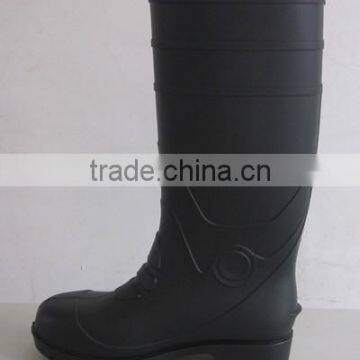 Pvc Working Boots Black photo-3