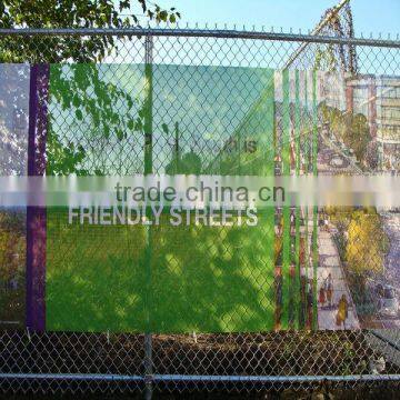 Customs high quality vinyl mesh banner