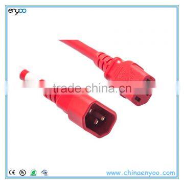 Color Cords Red CPU/PDU Power Cord - C14 to C13 - 10 Amp photo-2