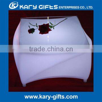 LED Illuminated Lighted Cube Event Led Drinking Table Furniture for Sale photo-2