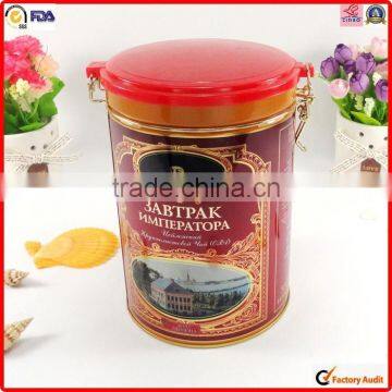 Metal Packing Wholesale Printed Round Factory Coffee Tin Can photo-2