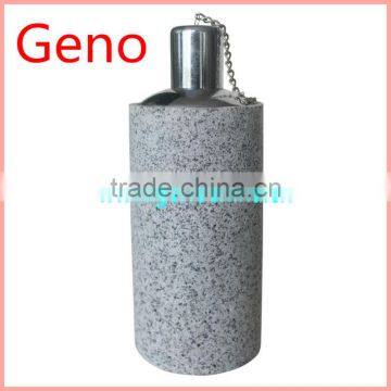 cylinder shape grey color the kerosene lamps