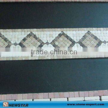 Marble Mosaic Border,Marble Mosaic Line,Border Tile