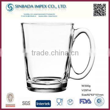 SGS Level KTZB50, wholesale small lid custom glass coffee cups