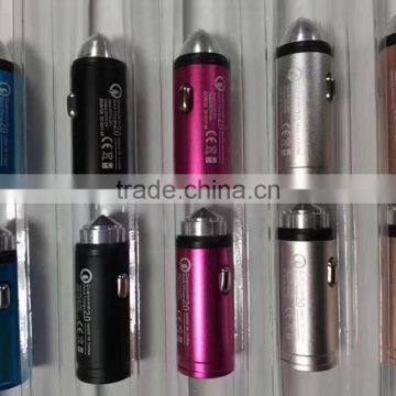 Hot Selling Customized Cool Bullet Shape Usb Car Charger photo-3