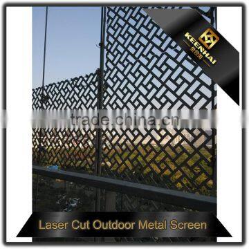 Perporated 304 Stainless Steel Laser Cut Metal Screens