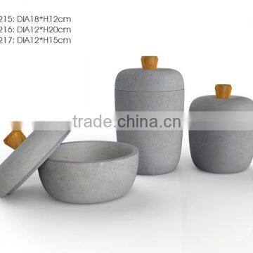 Natural Concrete Artificial Fruit for Christmas Decoration photo-3