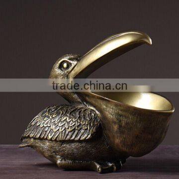 Funny Pelican Resin Decorative Storage Boxes photo-5