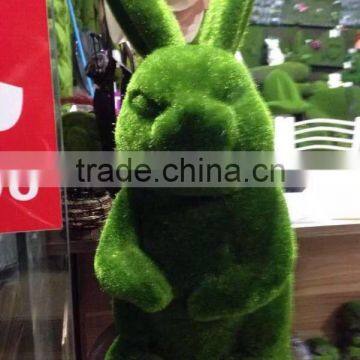 Home and Garden easy Shopping decorative 20cm Height artificial green grass Moss Bunny easter Rabbit E10 26T02