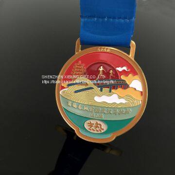 Custom metal running sport old award medals