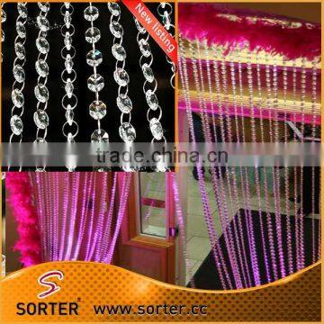 K9 Crystal Clear Hanging Bead Garland for Wedding Decorations photo-2