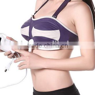 Electric breast enhancer massager bra