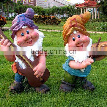 Christmas Garden Statue Decorations Resin Dwarf Cartoon photo-2