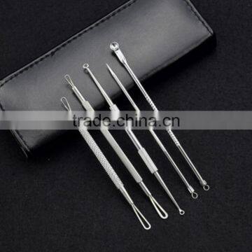 Clear Blackhead and Blemish Remover Tool Kit With Hygiene Instructions! Clear Pimple & Blackhead Remover-6 Piece Kit--extra photo-3