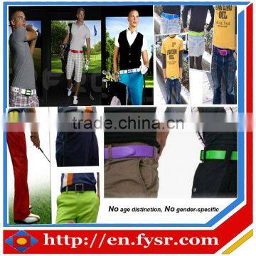 Candy Color Printed Silicone Belts for Man photo-2