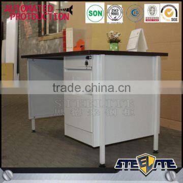 Durable Metal Study Table Steel Office Table Office Boss Table photo-3
