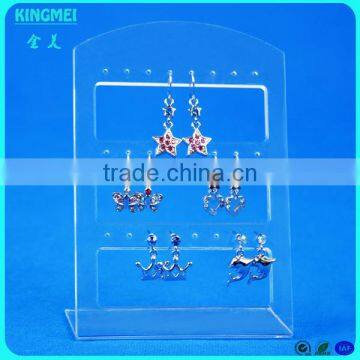 Good Quality Promotional L Shape Acrylic Earring Display Stand photo-6