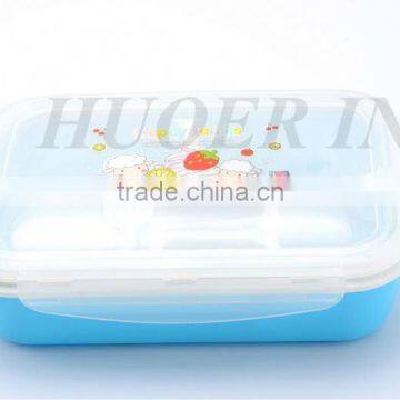 Rectangle Plastic Lock Lunch Box