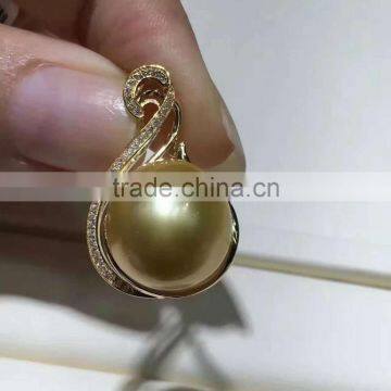 Latest 13-14mm south sea pearl Pendant Designs