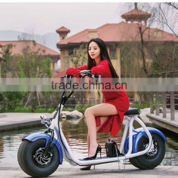 2017 factory stocked on sales max speed limited electric bike 48v fat tire citycoco 8 with full suspension