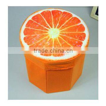 Small Size Cute Lint Folded Fruit Storage Box photo-3