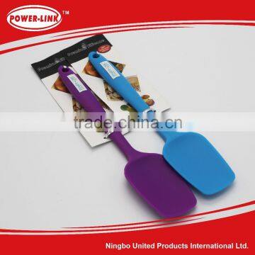 Hot sales silicone kitchen utensils siicone scraper ice cram scraoer
