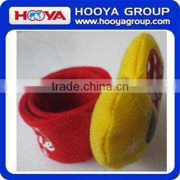 Plush Slap Bracelets Heart Shape Bangles photo-6