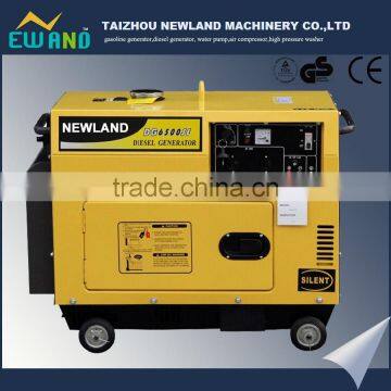 5KW Silent Diesel Generator With 186FA Engine,air Cooled,small Genset for Homeuse photo-3